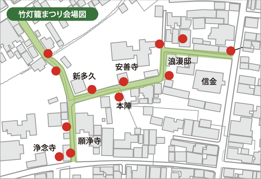 会場の地図